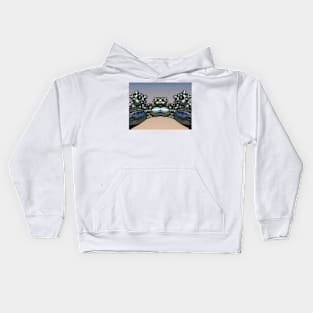 A Gleaming Bridge in the Sky Kids Hoodie